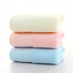 Rose towel cotton manufacturer wholesale supply cotton absorbent gift face towels advertising home towels for adults