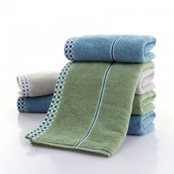 Pure cotton, thickened towel, non-shedding, facial wash gift, hotel absorbent gift, embroidery advertisement, direct sales from Gaoyang factory