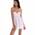 2025 Summer new French pure desire style lace patchwork small floral dress with built-in steel ring halter