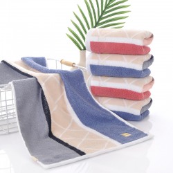 All-cotton, pure cotton towels for washing face, high-end household, men's and women's all-cotton thickened, adult absorbent, high-yang wholesale pure cotton towels