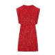Wholesale sequined mini skirt 2025 Spring European and American style cross-border party sleeveless sequined slimming mini dress