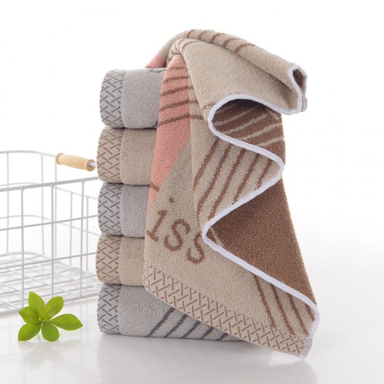 Wholesale pure cotton towels, thickened and soft household face towels, all-cotton adult dark color, factory direct sales of all-cotton towels Wholesale pure cotton towels, thickened and soft household face towels, all-cotton adult dark color, factory direct sales of all-cotton towels