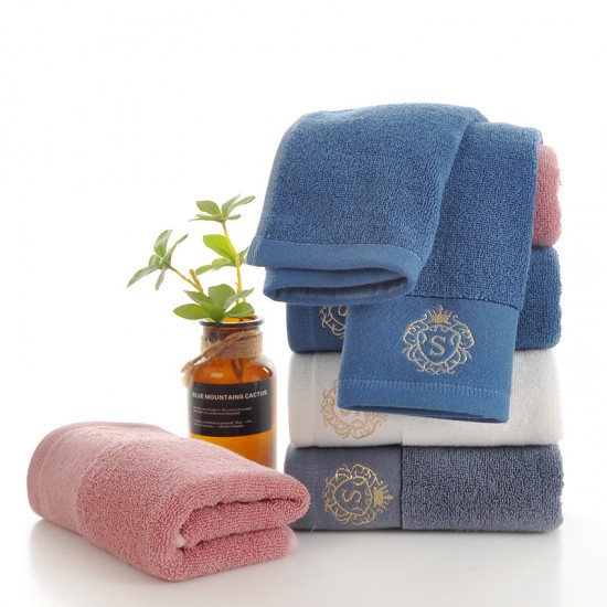 Pure cotton towel manufacturer wholesale thickened, water-absorbent and non-shedding. Hotel beauty salons can add LOGO. Factory direct sales of pure cotton