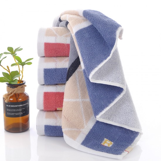 All-cotton, pure cotton towels for washing face, high-end household, men's and women's all-cotton thickened, adult absorbent, high-yang wholesale pure cotton towels