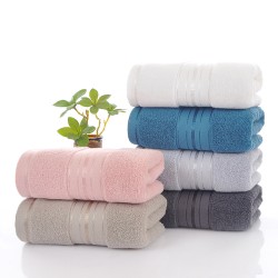 High-end all-cotton face towels for both men and women, wholesale from Gaoyang factory. All-cotton thickened adult pure cotton towels