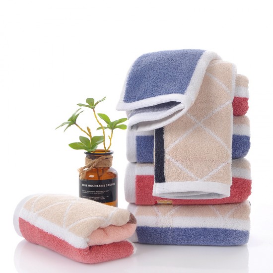 All-cotton, pure cotton towels for washing face, high-end household, men's and women's all-cotton thickened, adult absorbent, high-yang wholesale pure cotton towels