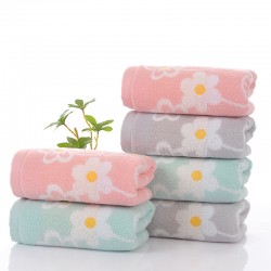 Wholesale pure cotton towels, absorbent household face towels, high-end men's and women's all-cotton thickened, adult Gaoyang manufacturer pure cotton