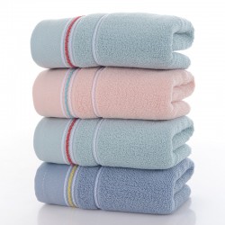 Wholesale of pure cotton towels from manufacturers, thickened household and adult absorbent face towels, all-cotton high-sun wholesale