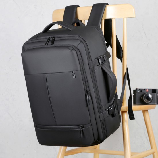 A new large-capacity cross-border men's backpack with expandable capacity, a business bag, a multi-purpose, high-quality travel computer bag A new large-capacity cross-border men's backpack with expandable capacity, a business bag, a multi-purpose, high-quality travel computer bag
