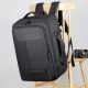 A new large-capacity cross-border men's backpack with expandable capacity, a business bag, a multi-purpose, high-quality travel computer bag A new large-capacity cross-border men's backpack with expandable capacity, a business bag, a multi-purpose, high-quality travel computer bag