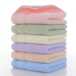Pure cotton towel, absorbent face towel, thickened all-cotton face towel, long-staple cotton, soft face wash, household, men's and women's bath, 32 strands
