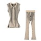 Amazon Foreign Trade Wholesale 2025 Spring New Women's Clothing, European and American style sexy sleeveless fitted knitted dress for women Amazon Foreign Trade Wholesale 2025 Spring New Women's Clothing, European and American style sexy sleeveless fitted knitted dress for women
