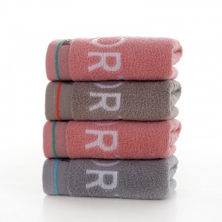 Wholesale pure cotton towels for face washing and bathing, suitable for both men and women, thick and soft all-cotton adult towels