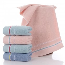 Wholesale of pure cotton towels from manufacturers, thickened household and adult absorbent face towels, all-cotton high-sun wholesale