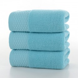 Pure cotton face towel, high-end household, all-cotton thickened, highly absorbent for adults, wholesale available with embroidered advertisement