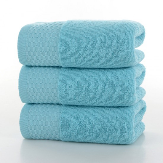Pure cotton face towel, high-end household, all-cotton thickened, highly absorbent for adults, wholesale available with embroidered advertisement Pure cotton face towel, high-end household, all-cotton thickened, highly absorbent for adults, wholesale available with embroidered advertisement