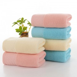 Pure cotton face towel, high-end household, all-cotton thickened, highly absorbent for adults, wholesale available with embroidered advertisement