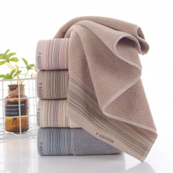 Thickened pure cotton towels, thickened all-cotton facial cleansing gifts, adult absorbent, direct sales and wholesale of pure cotton towels from Gaoyang Factory