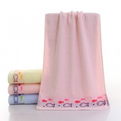 Pure cotton towel 32-strand small fish towel, soft, absorbent and thickened, labor protection gift company towel logo