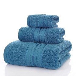 Cross-border all-cotton towels, pure cotton bath towels, square towels, three-piece towel sets, household gift boxes, factory direct sales, thickened towel sets