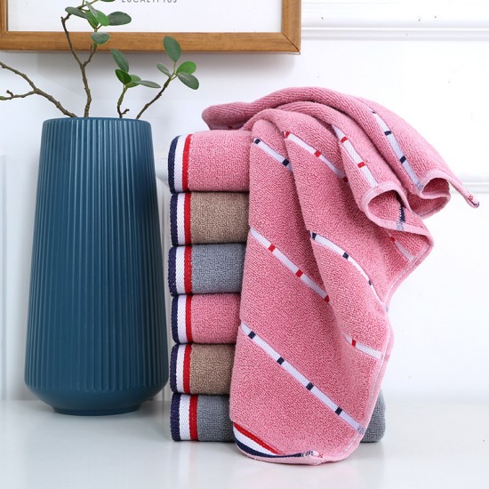 Wholesale pure cotton jacquard face towels from a pure cotton manufacturer, wide segment color segment available, advertising logo adult towels Wholesale pure cotton jacquard face towels from a pure cotton manufacturer, wide segment color segment available, advertising logo adult towels