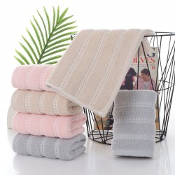 All-cotton absorbent, thickened all-cotton towel for adult face washing, wedding gift towel wholesale, embroidered logo manufacturer wholesale