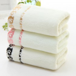 All-cotton towel manufacturer creative gift advertisement towel Pure cotton untwisted Xiangyun face towel for washing face, LOGO can be customized