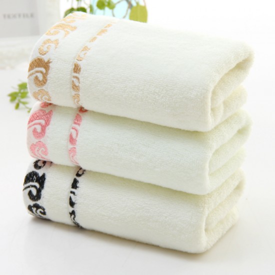 Rose towel cotton manufacturer wholesale supply cotton absorbent gift face towels advertising home towels for adults