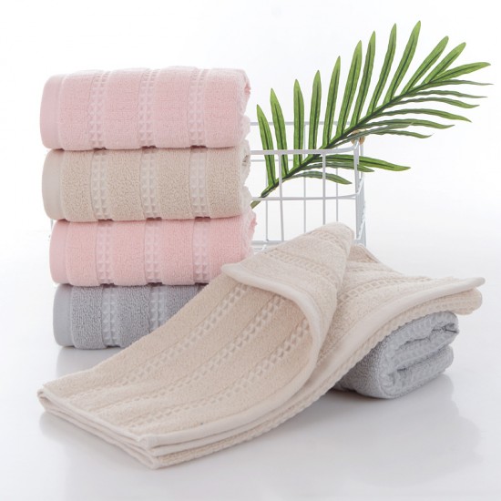 All-cotton absorbent, thickened all-cotton towel for adult face washing, wedding gift towel wholesale, embroidered logo manufacturer wholesale All-cotton absorbent, thickened all-cotton towel for adult face washing, wedding gift towel wholesale, embroidered logo manufacturer wholesale