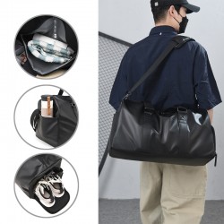 Wholesale short-distance hand-held travel bags, dry-wet separated large-capacity single-shoulder bags, sports and fitness bags, and trendy men's crossbody bags