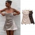 22092 Early Autumn new women's wear, European and American style French sexy slimming waist-cinching dress, elegant fishbone strapless dress