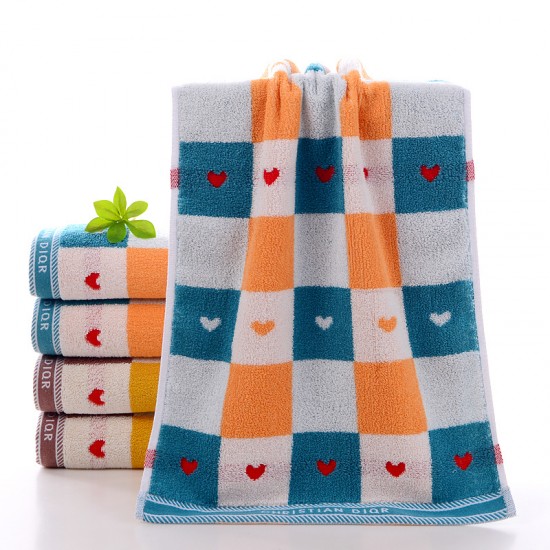 130g pure cotton towel with thickened color strips, pre-treated to prevent shedding, supermarket gift, street stall, household bath towel 130g pure cotton towel with thickened color strips, pre-treated to prevent shedding, supermarket gift, street stall, household bath towel