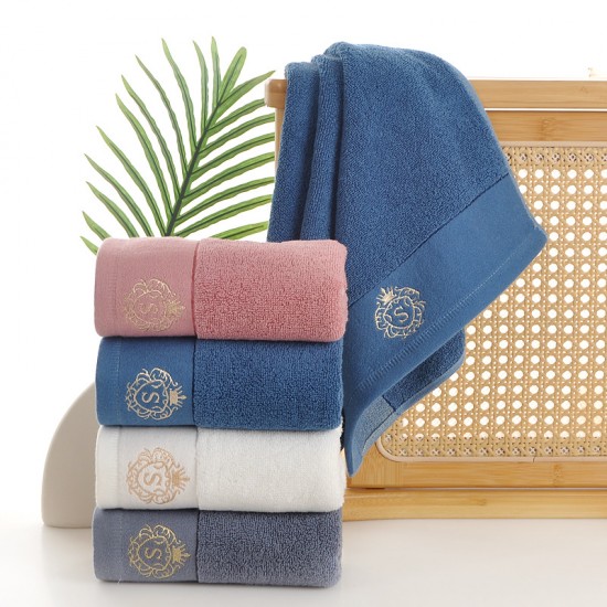 Pure cotton towel manufacturer wholesale thickened, water-absorbent and non-shedding. Hotel beauty salons can add LOGO. Factory direct sales of pure cotton
